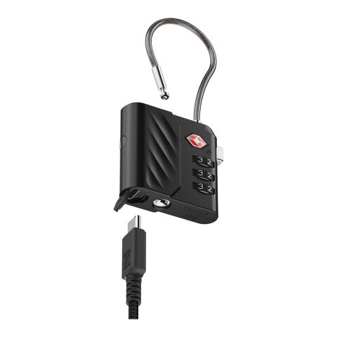 Xtorm Lock Tag TSA combination lock with location tracker Black