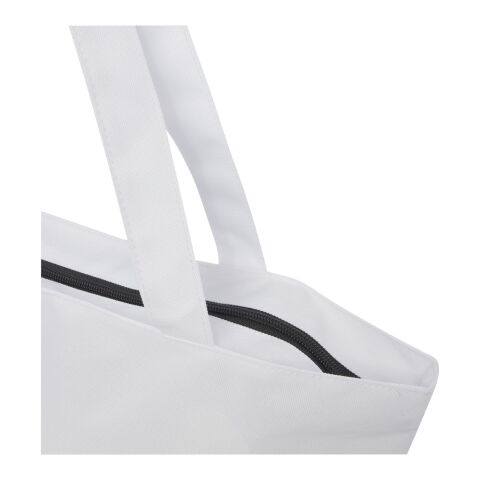 Panama GRS recycled zippered tote bag 20L Standard | White | No Branding | not available | not available | not available
