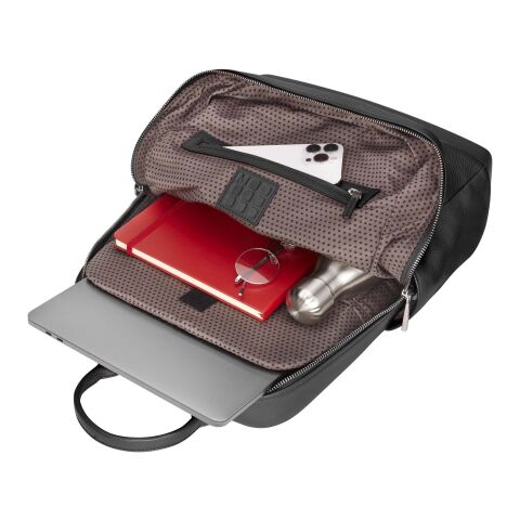 Moleskine Classic leather backpack Standard | Solid black | No Branding | not available | not available