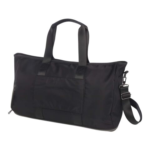 Rhine GRS recycled expandable duffel bag 35L Standard | Black | No Branding | not available | not available
