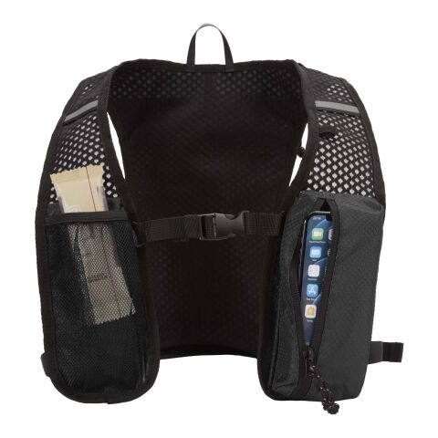 Nomad GRS recycled running vest hydration pack 5L Standard | Black | not available | No Branding | not available | not available | not available