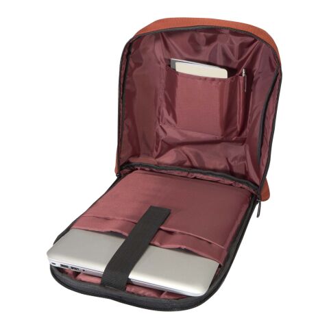 Luma 15&quot; GRS recycled anti-theft laptop backpack 10L Standard | Brick | Not applicable | No Branding | not available | not available