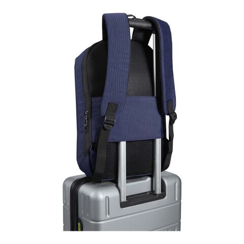 Luma 15" GRS recycled anti-theft laptop backpack 10L Standard | Navy | Not applicable | No Branding | not available | not available