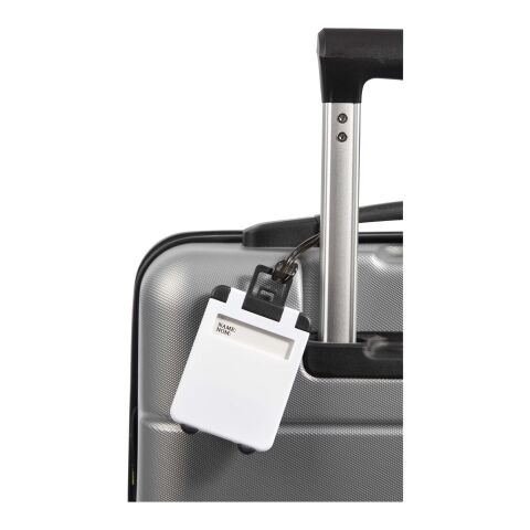 Traveler luggage tag Standard | White | No Branding | not available | not available