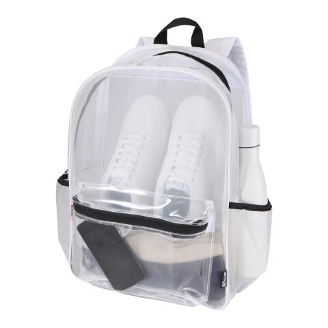 Mesh GRS recycled backpack 18L Standard | White | No Branding | not available | not available