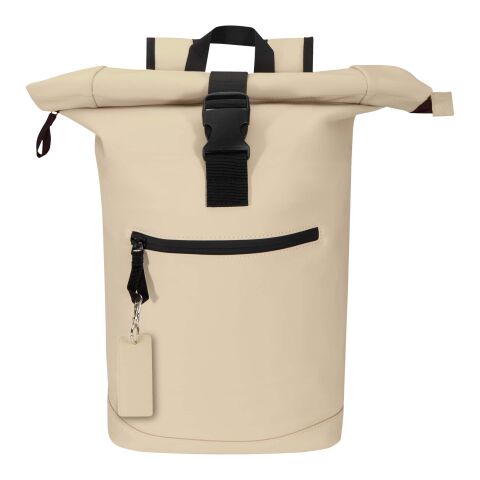 Resi Plus GRS recycled rectangle charm keychain Standard | Oatmeal | No Branding | not available | not available