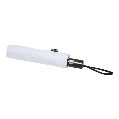 Gale 27" foldable auto open &amp; close RPET umbrella White