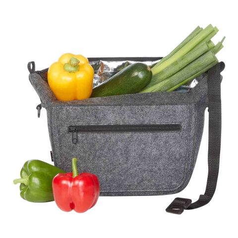 Halfar felt lunchbag SOFTBASKET anthracit | Without Branding