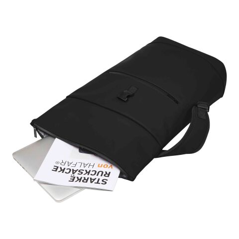 Halfar laptop backpack PURE black | Without Branding