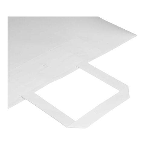 Kraft 80-90 g/m2 paper bag with flat handles - 32 x 17 x 39 cm White | No Branding | not available | not available
