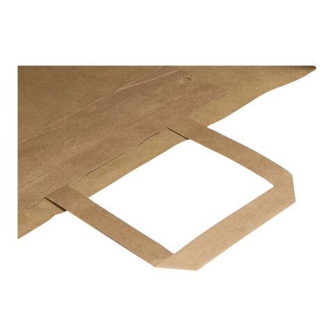 Kraft 80-90 g/m2 paper bag with flat handles - 32 x 17 x 39 cm Kraft brown | No Branding | not available | not available