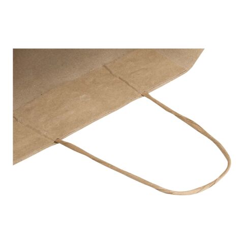 Kraft 80-90 g/m2 paper bag with twisted handles - 25 x 15 x 32 cm Kraft brown | No Branding | not available | not available