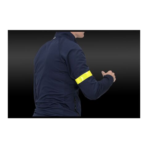 Reflective slap wrap medium Neon yellow | Digital Print | Front (under reflective layer) | 374 mm x 23 mm