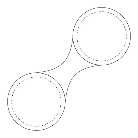 Reflective magnet round White | No Branding | not available | not available