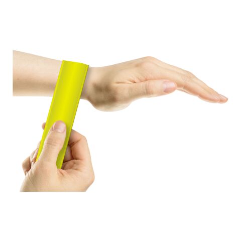 RFX™ 34 cm reflective TPU slap wrap Neon yellow | No Branding | not available | not available