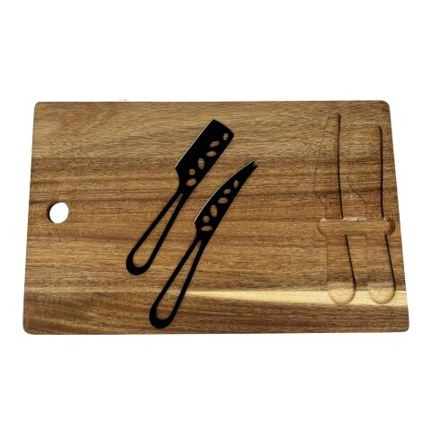 SCX.design K06 cheese board and knives set Brown | No Branding | not available | not available