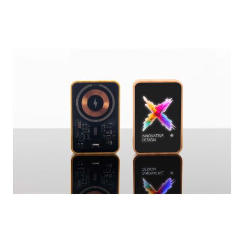 SCX.design P26 15W 5000 mAh wooden MagSafe power bank Brown | No Branding | not available | not available