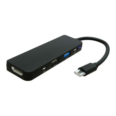 SCX.design H17 5-in-1 USB hub Solid black | No Branding | not available | not available