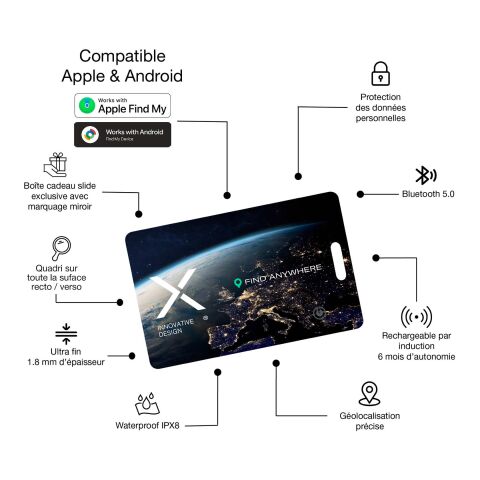 SCX.design A11 smart tag Solid black | No Branding | not available | not available