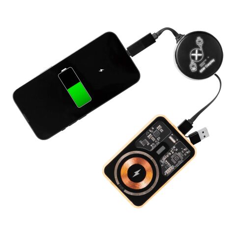 SCX.design C42 4-in-1 65W retractable cable  Solid black | No Branding