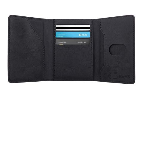 SCX.design A15 card wallet with integrated tracker Black