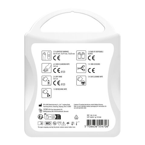 MyKit Car First Aid Kit White | No Branding | not available | not available