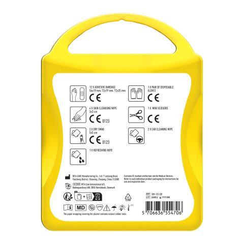 MyKit Car First Aid Kit Yellow | not available | No Branding | not available | not available