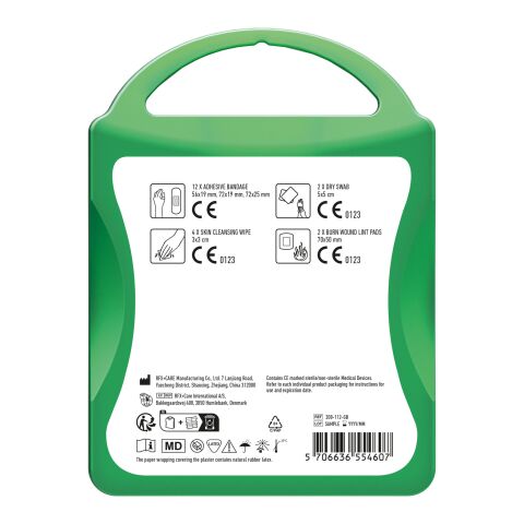 MyKit Travel First Aid Kit Transparent green | No Branding | not available | not available