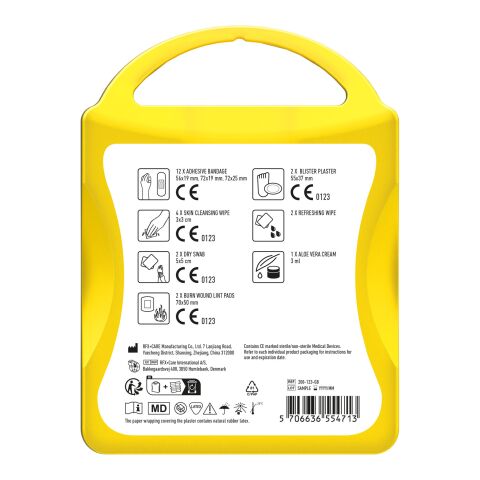 MyKit Travel Plus First Aid Kit Yellow | not available | No Branding | not available | not available