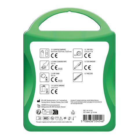 MyKit Pet First Aid Kit Transparent green | No Branding | not available | not available