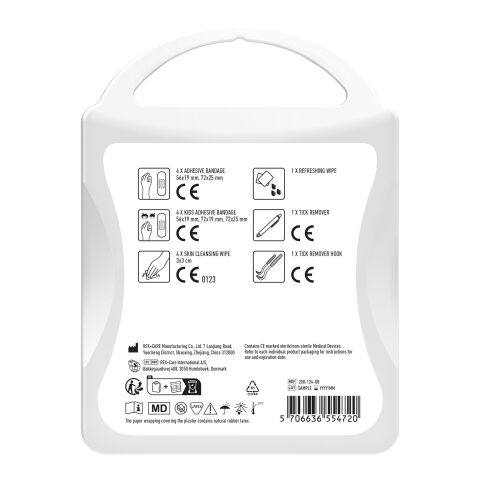 MyKit Tick First Aid Kit White | No Branding | not available | not available