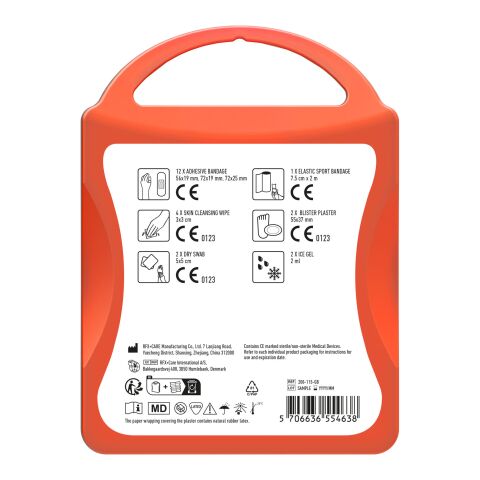 MyKit Sport first aid kit Red | not available | No Branding | not available | not available