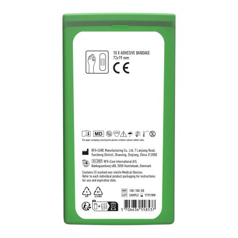MiniKit Plasters Transparent green | No Branding | not available | not available