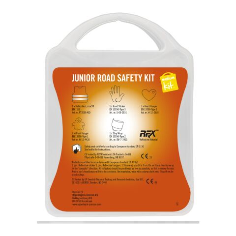 MyKit M Junior Road Safety kit White | No Branding | not available | not available