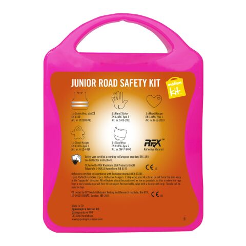 MyKit M Junior Road Safety kit Magenta | not available | No Branding | not available | not available