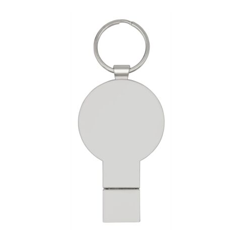 Round light-up USB Solid black-Silver-White | No Branding | not available | not available | 1 GB