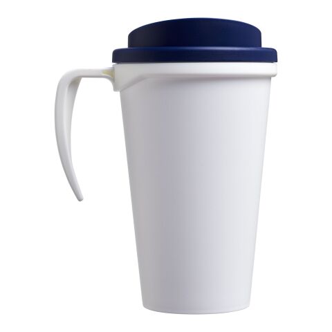 Americano® Grande 350 ml insulated mug White-Blue | No Branding | not available | not available