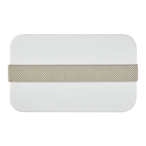 MIYO Renew single layer lunch box Ivory white-Pebble grey | No Branding | not available | not available