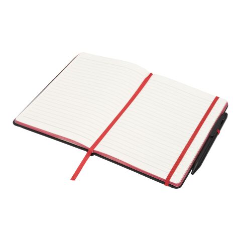 Noir Edge medium notebook Solid black-Red | No Branding | not available | not available
