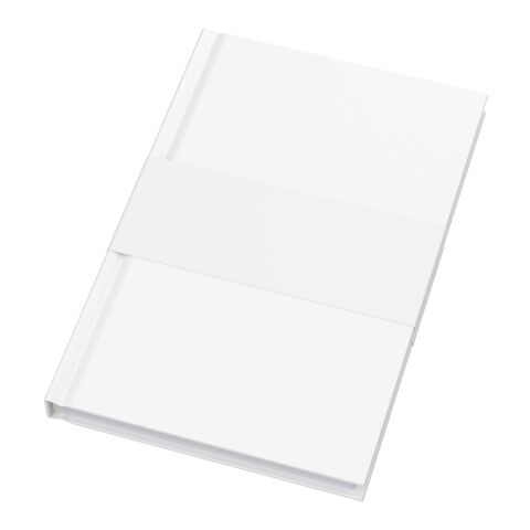 Novella Brontë A5 glossy hard cover notebook - 100 sheets White | No Branding | not available | not available