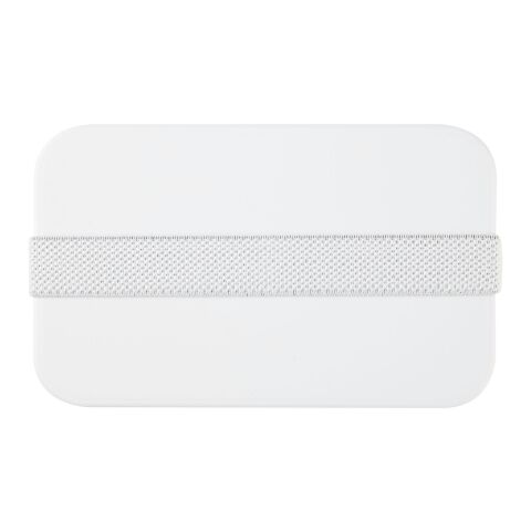 MIYO Pure single layer lunch box White-White | No Branding | not available | not available