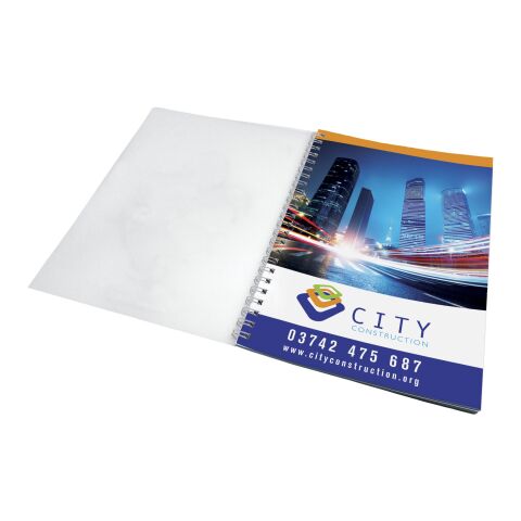 Desk-Mate® wire-o A5 notebook PP cover White | 50 pages | No Branding | not available | not available
