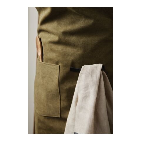 VINGA Tome GRS recycled canvas Apron green | No Branding | not available | not available | not available