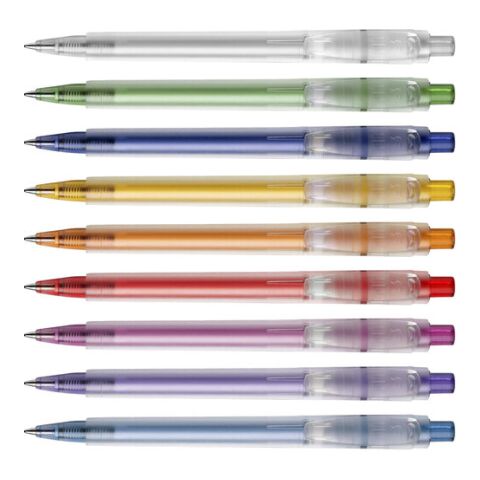 Stilolinea Oslo frosty plastic ballpen red | No Branding | not available | not available