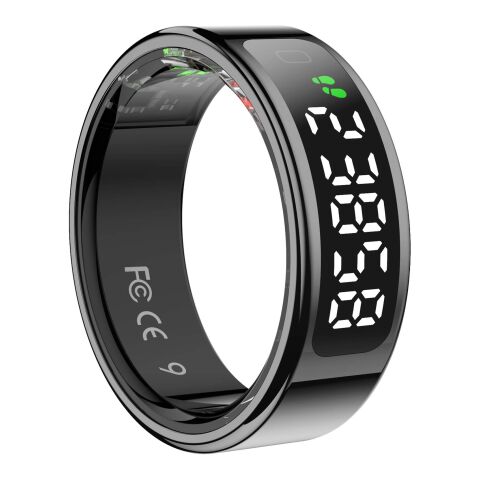 Prixton Orbyt Touch smart ring Solid black | 8(18,3 mm)