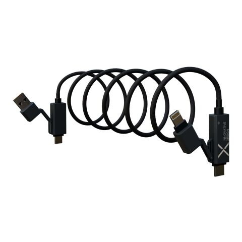 SCX.design C59 100W magnetic silicone charging cable Standard | Solid black | No Branding | not available | not available