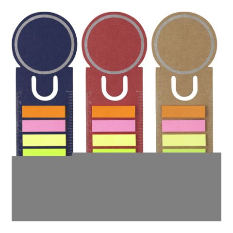 Cardboard bookmark Clay blue | No Branding | not available | not available