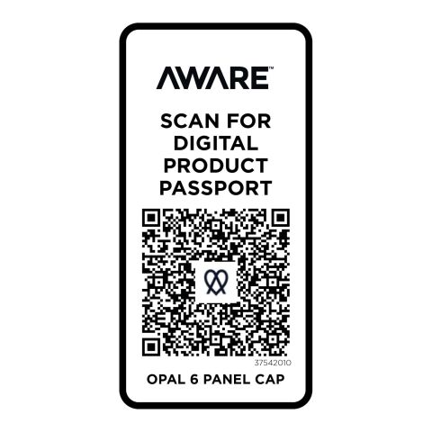 Opal 6 panel Aware™ recycled cap Standard | White | Not applicable | No Branding | not available | not available | not available