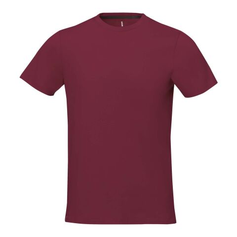 Nanaimo short sleeve men&#039;s t-shirt Standard | Burgundy | XL | No Branding | not available | not available | not available