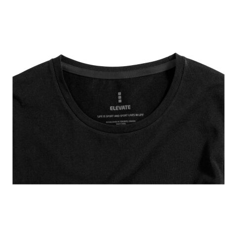 Ponoka long sleeve women&#039;s organic t-shirt Standard | Solid black | 3XL | No Branding | not available | not available | not available